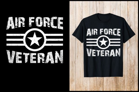 Air Force Veteran T-shirt Design: Ready for Your Brand