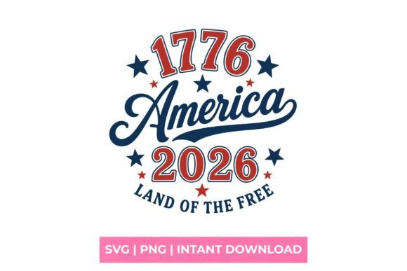 Celebrate the Semiquincentennial: America 1776-2026 SVG