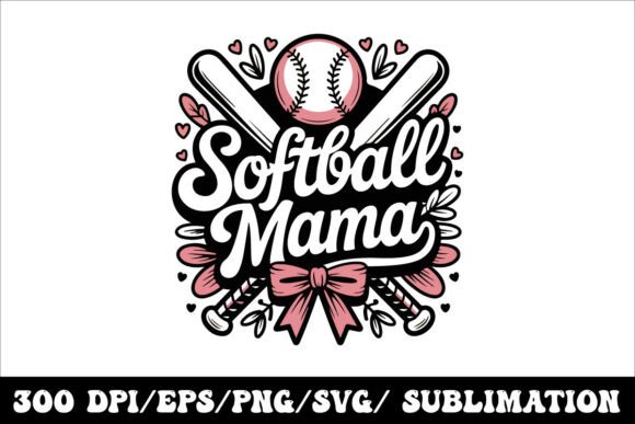 Cute Pink Bow Softball Mom Shirt Design: A Designer's Guide