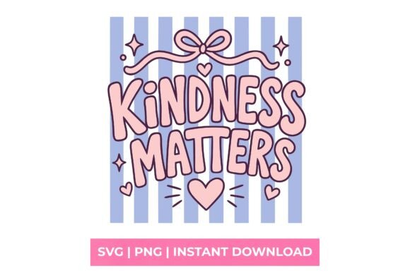 Kindness Matters Coquette Bow SVG: A Crafty Design Essential