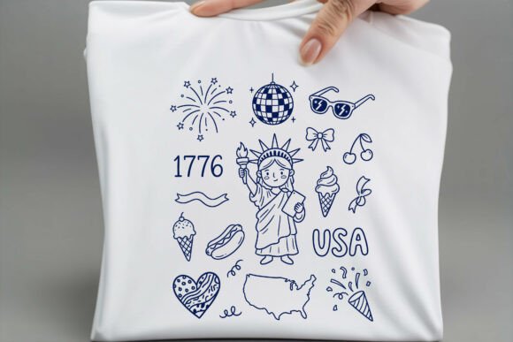 Patriotic USA 4th of July Elements PNG: A Designer's Toolkit