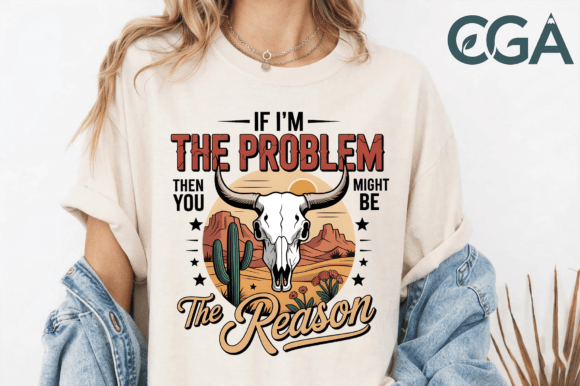 Retro Western Bull Skull PNG: Desert Heat for Your Brand