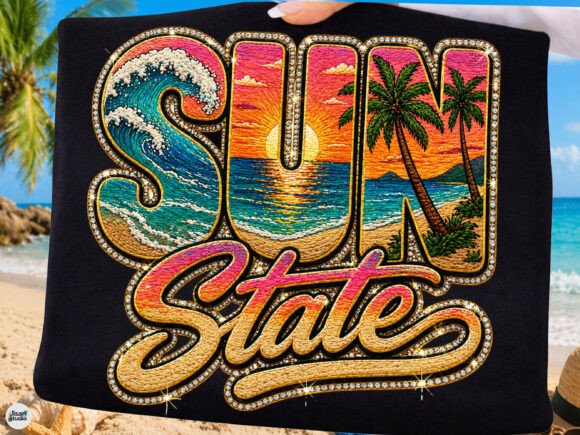 Sun State Luxury Beach Sunset Summer PNG