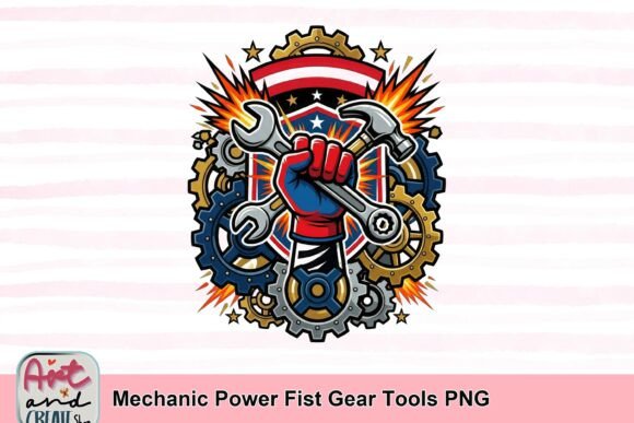 Unleash Mechanical Might: The Power Fist Gear Tools PNG